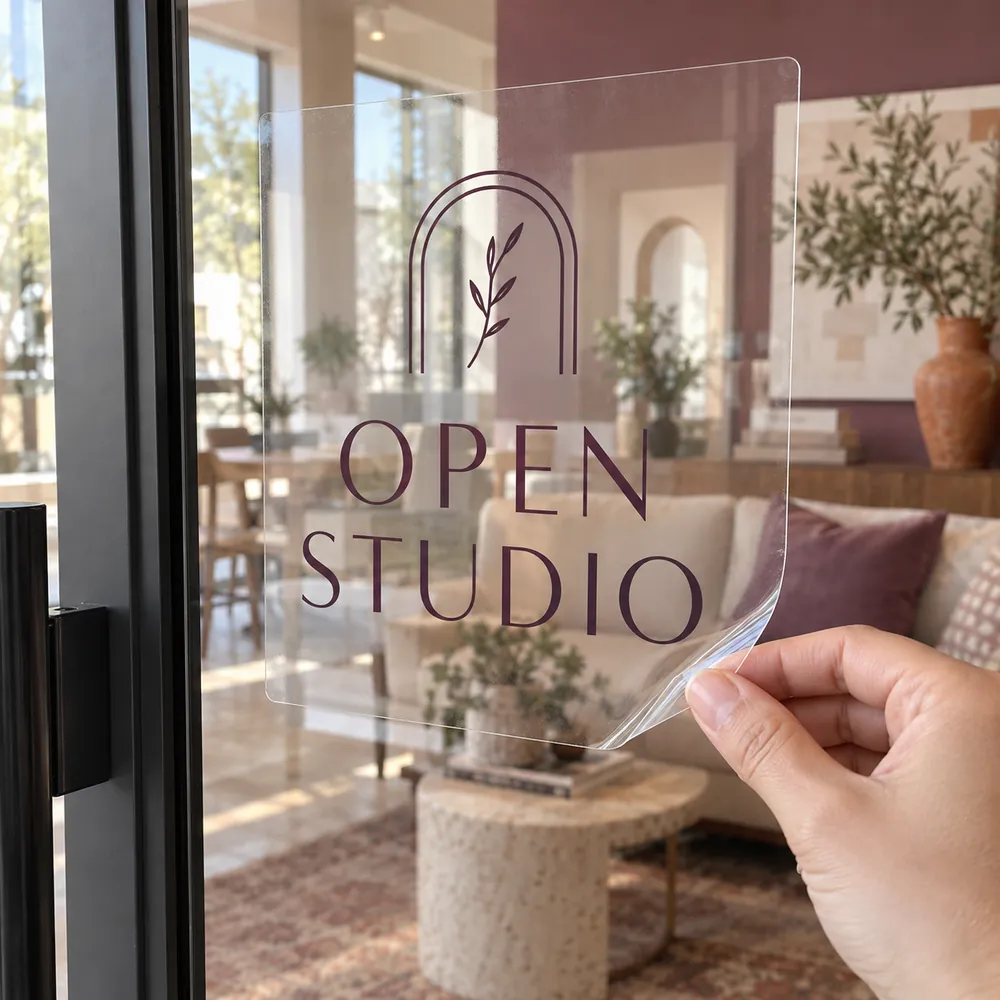 Removable Transparent OPP