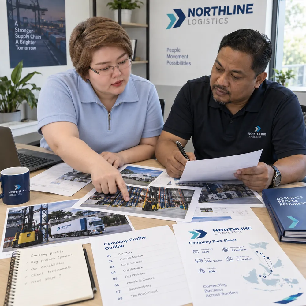 Company Profile Design: Understand your needs