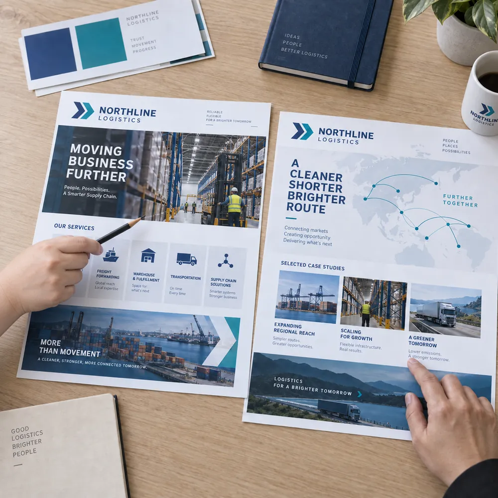 Company Profile Design: Explore the direction