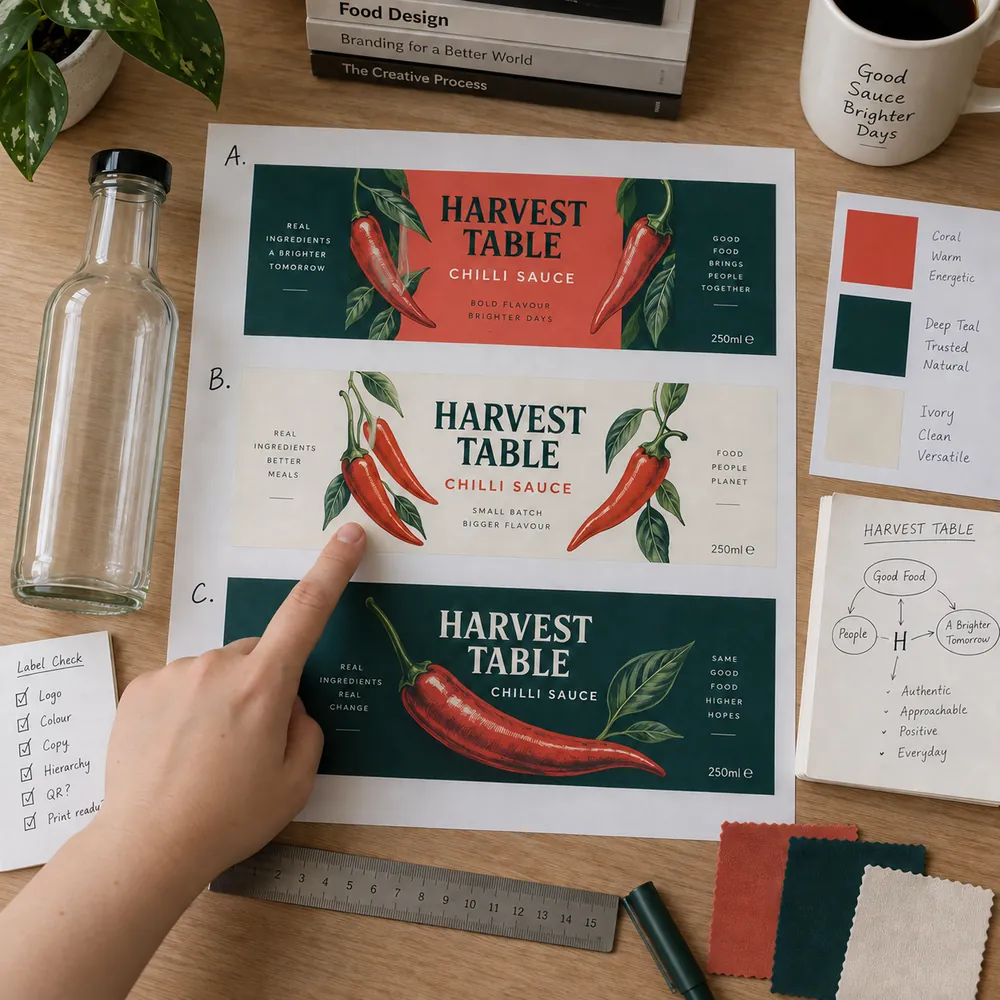 Product Sticker Design: Explore the direction
